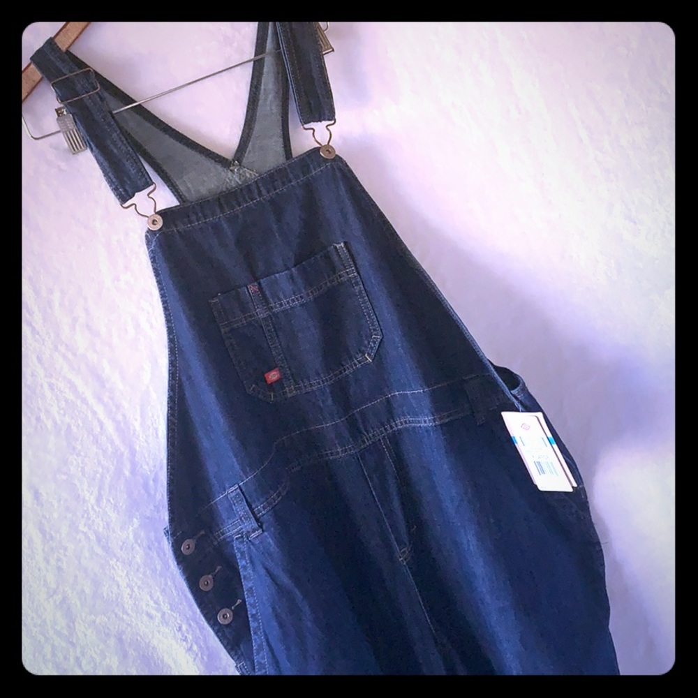 Dickies Relaxed-Fit Bib Overalls Size XL